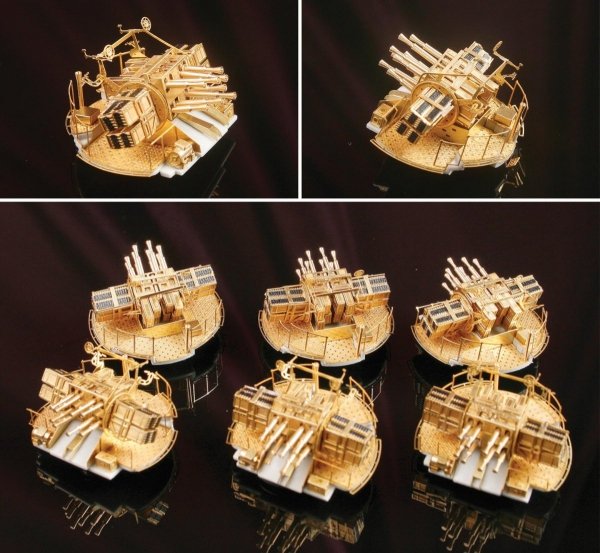 MK1 Design MS-20013 HMS RODNEY ARMAMENT SET 1/200