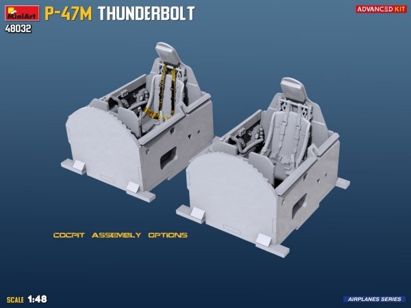 Mini Art 48032 P-47M Thunderbolt Advanced Kit 1/48