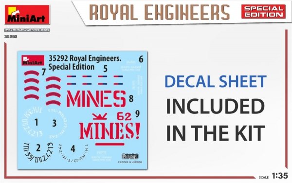MiniArt 35292 ROYAL ENGINEERS. SPECIAL EDITION 1/35