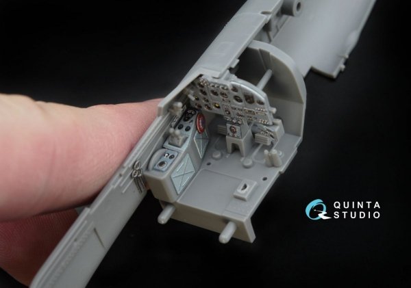 Quinta Studio QD48020 IL-2 3D-Printed &amp; coloured Interior on decal paper (for Tamiya kit)  1/48