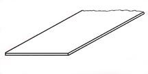 Plastruct 91108 STYRENE SHEET Płyta z polistyrenu 178mm x 300mm x 3.2mm BIAŁA / 2szt.