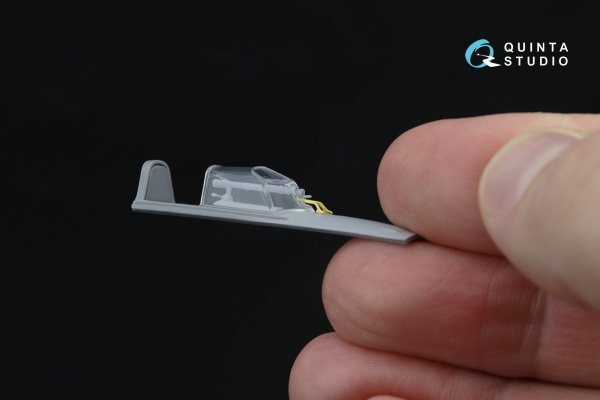 Quinta Studio QT48034 I-16 Detail set: Propeller hub ratchet, Venturi tube, PAK-1 gunsight, OP-1 gunsight (all kits) 1/48