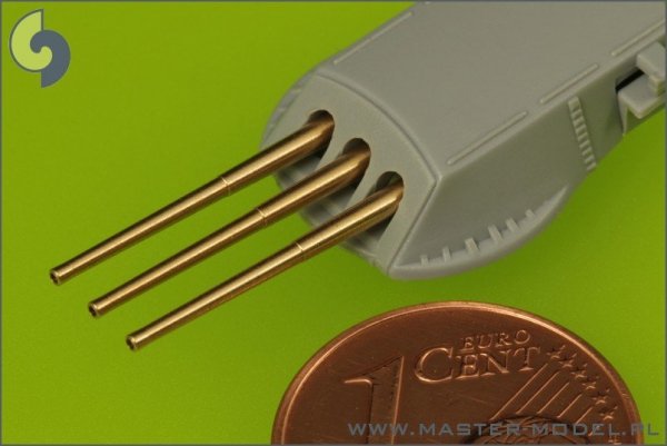 Master SM-700-038 USN 14in/45 (35,6 cm) (12 pcs) - New York (B-34), Nevada (B-36) and Pennsylvania (B-38) classes - fits to USS Arizona model