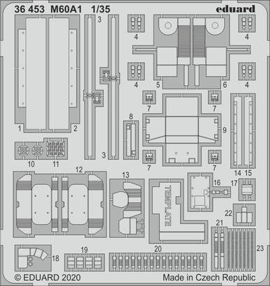 Eduard 36453 M60A1 TAKOM 1/35