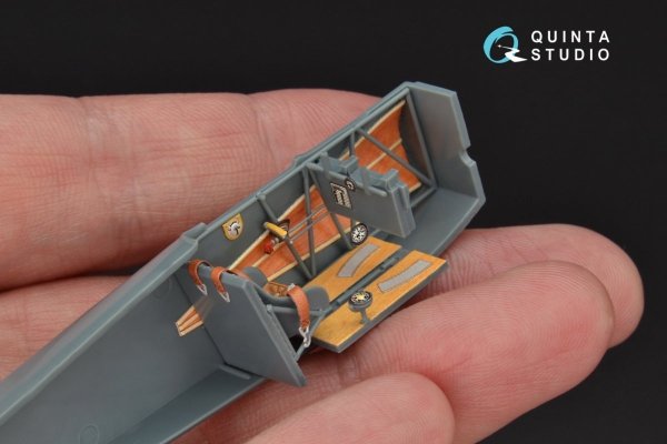 Quinta Studio QD48158 Fokker Dr.1 3D-Printed &amp; coloured Interior on decal paper (for Eduard kit) 1/48
