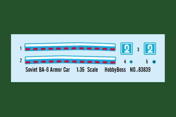 Hobby Boss 83839 Soviet BA-6 Armor Car