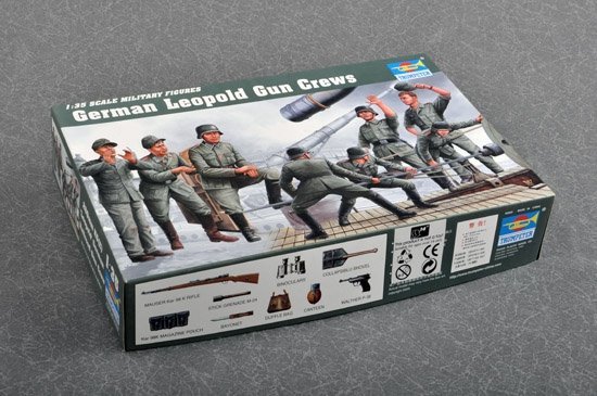 Trumpeter 00406 German Leopold Gun Grews 1/35