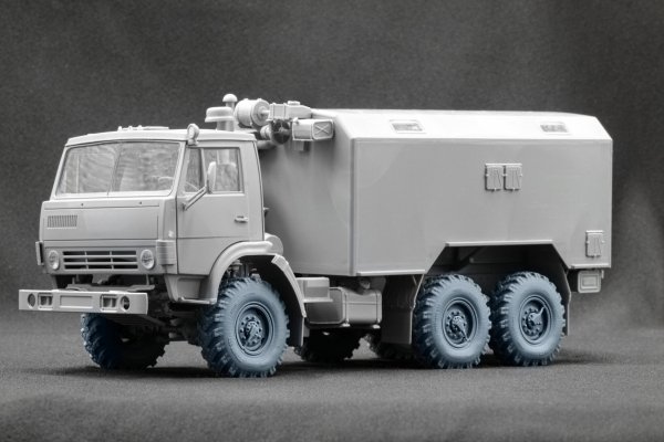 ScaleX WM 35008S Kamaz 4310 Sagged wheel set (for ICM) 1/35
