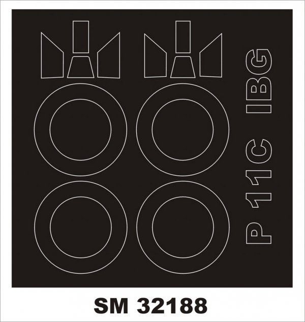Montex SM32188 PZL P-11c IBG 1/32