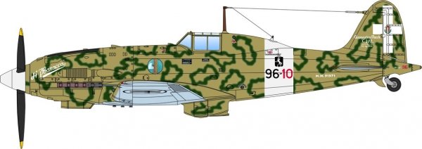 Italeri 2518 Macchi M.C. 202 Folgore 1/32