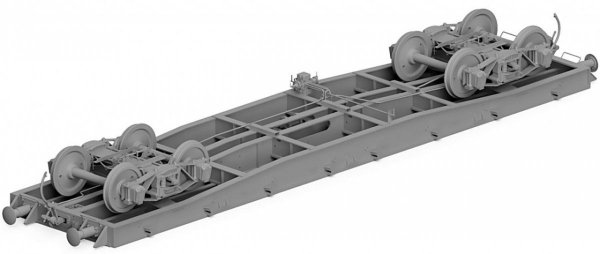 Thunder Model 35904 German Flat Wagon Ssyl 1/35