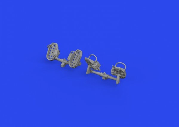 Eduard 632193 Bf 109E rudder pedals late PRINT 1/32