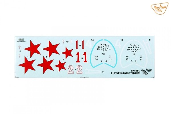 Clear Prop! CP4814 Polikarpov I-16 type 5 (early version) STARTER KIT 1/48