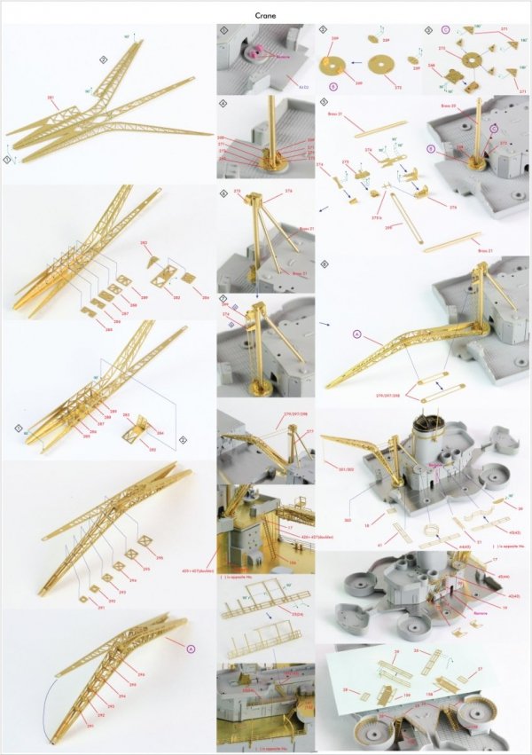 Pontos 37017F1 USS CA-35 Indianapolis 1945 Detail Up Set ADVANCED (1:350)