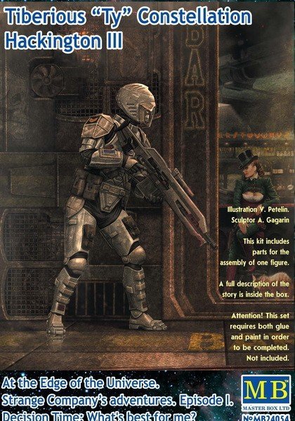 Master Box 24054 Tiberious Ty Constellation Hackington III 1:24