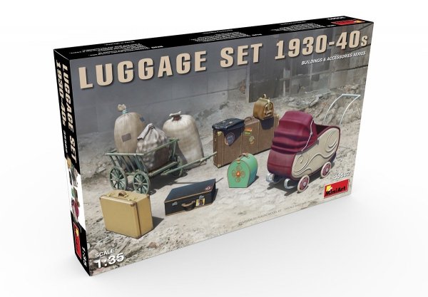 MiniArt 35582 LUGGAGE SET 1930-40s (1:35)