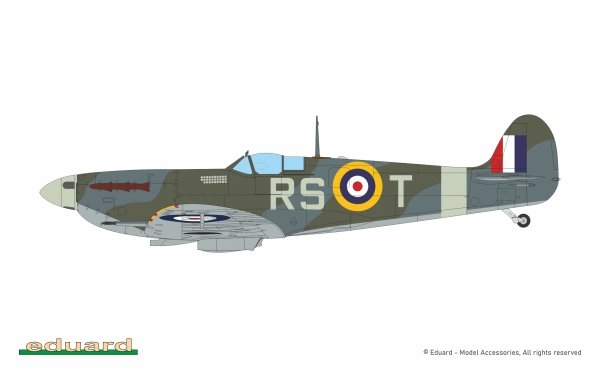 Eduard 82157 Supermarine Spitfire Mk.Vb Mid ProfiPack Edition 1/48