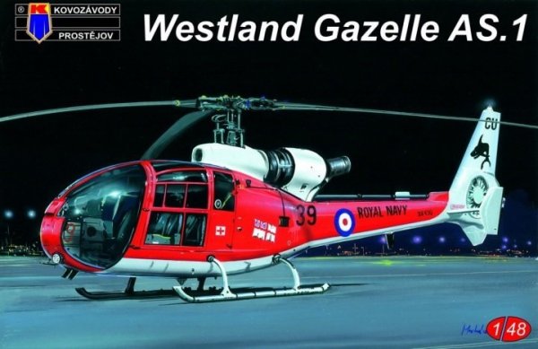 Kovozavody Prostejov KPM4812 Westland Gazelle AS.1 1/48