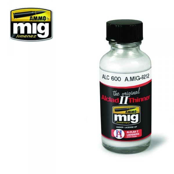 AMMO of Mig Jimenez 8212 AQUA GLOSS CLEAR ALC600 30ml