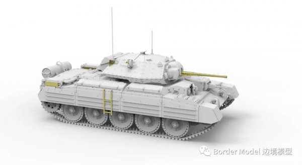 Border Model BT-015 Crusader Mk.II British Cruiser Tank MK.VI &amp; German Pzkpfw.MK V746(e) 1/35