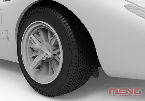 Meng Model CS-004 Ford GT40 Mk.II 1/24