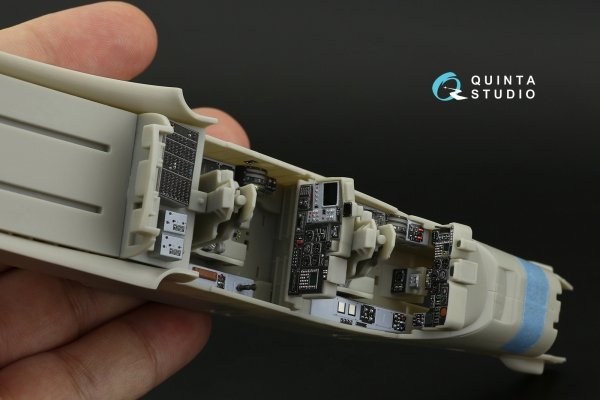 Quinta Studio QD32079 OV-10D 3D-Printed &amp; coloured Interior on decal paper (KittyHawk) 1/32
