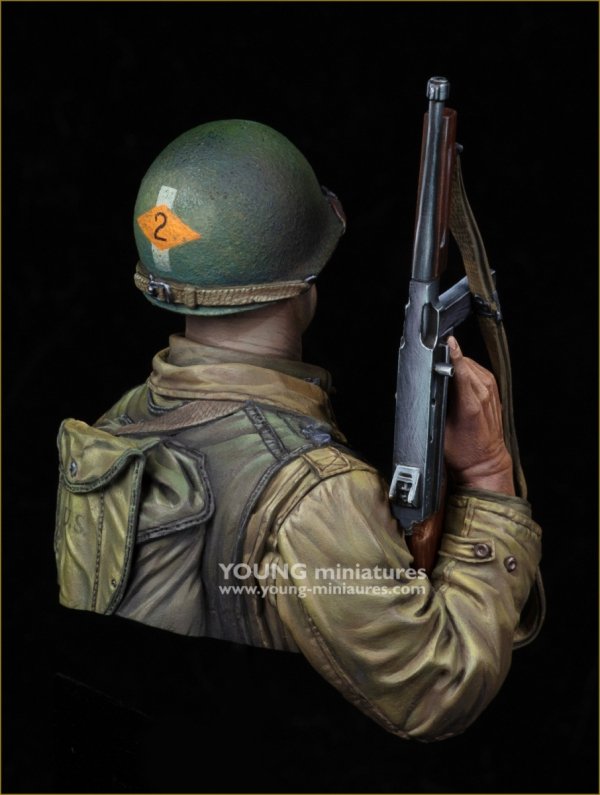 Young Miniatures YM1898 US 2nd Ranger Battalion - Normandy 1944 1/10