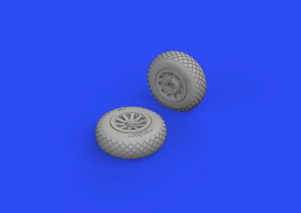 Eduard 672282 P-51B/C wheels diamond tread ARMA HOBBY 1/72