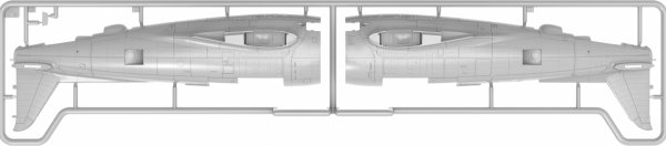 MiniArt 48060 P-47M THUNDERBOLT. DORSAL FIN. BASIC KIT 1/48