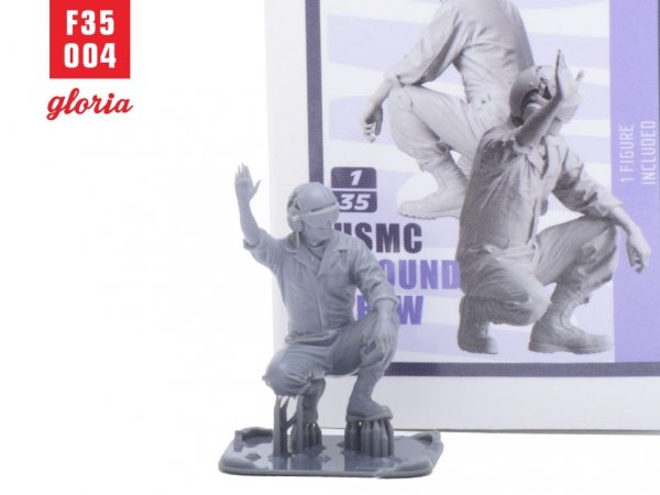 Gloria F35004 USMC Ground Crew Type 4 3D Printed Figures 1/35