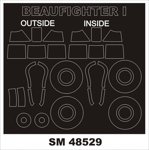 Montex SM48529 Beaufighter I 1/48