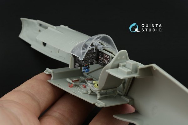 Quinta Studio QD+32241 MiG-3 3D-Printed &amp; coloured Interior on decal paper (Trumpeter) (with 3D-printed resin parts) 1/32