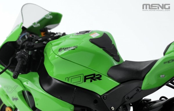 Meng Model MT-008s Kawasaki Ninja ZX-10RR  Pre-Coloured Edition 1/9