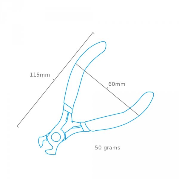 Modelcraft PPL6004 Top Cutter (115mm)