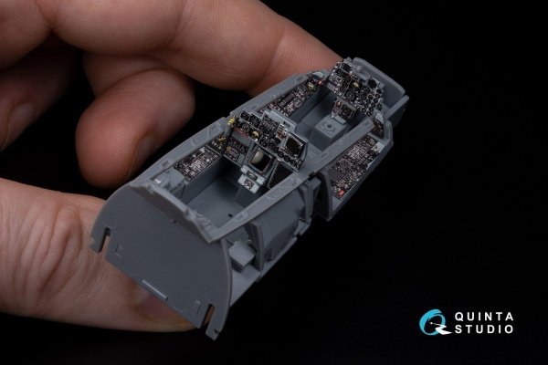 Quinta Studio QD48245 F-4EJ Kai 3D-Printed &amp; coloured Interior on decal paper (ZM SWS) 1/48