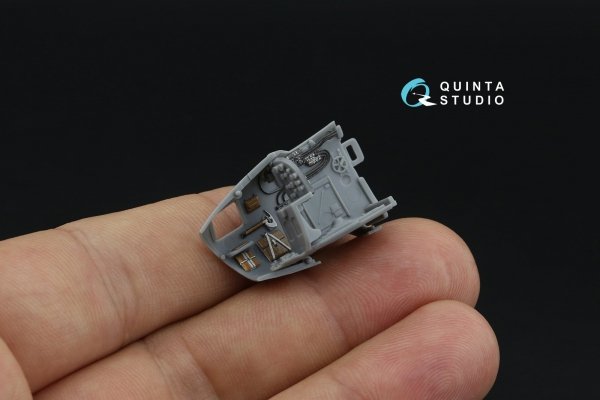 Quinta Studio QD72253 DH Mosquito B Mk.IV/PR Mk.IV 3D-Printed &amp; coloured Interior on decal paper (Tamiya) 1/72