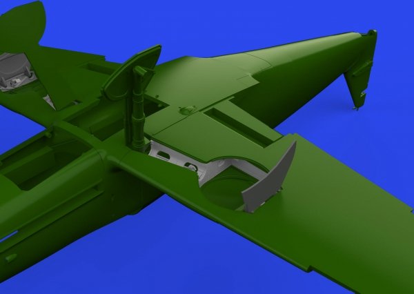 Eduard 648954 Bf 109K-4 wheel bays PRINT EDUARD 1/48