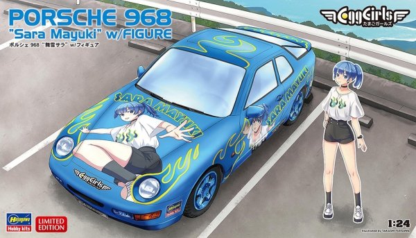 Hasegawa SP615 Porsche 968 &quot;Sara Mayuki&quot; with Figure 1/24