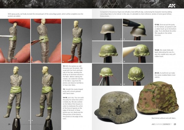 AK Interactive AK512 AK LEARNING 11: FIGURE SCULPTING &amp; CONVERTING TECHNIQUES EN