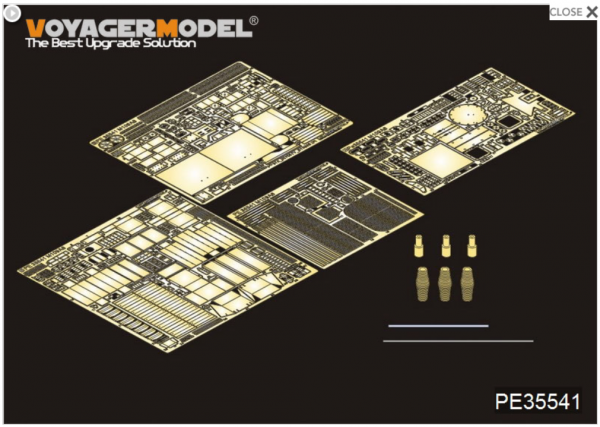 Voyager Model PE35541 Modern US Army M109A6 Self-propelled howitzer For TAMIYA 37012/ITALERI 372 1/35
