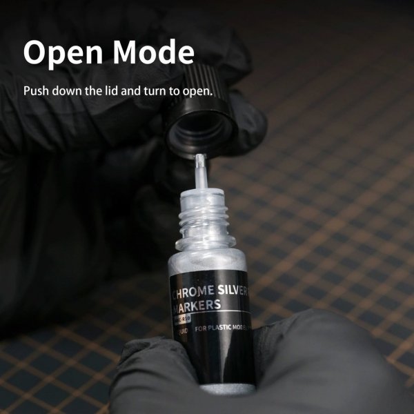 DSPIAE CR-10 Chrome Silver Refill For Markers (10ml)
