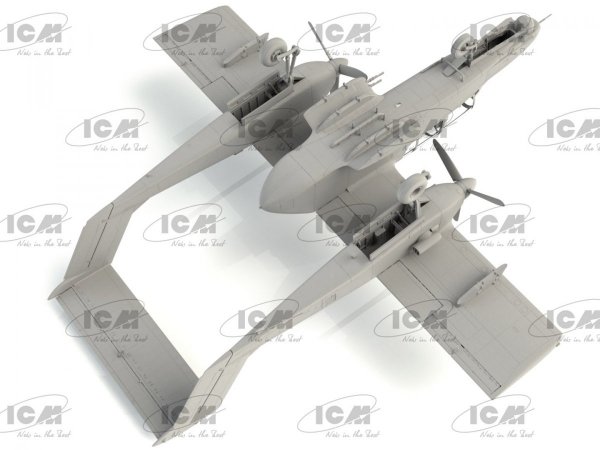 ICM 48301 OV-10D+ Bronco Light attack and observation aircraft 1/48