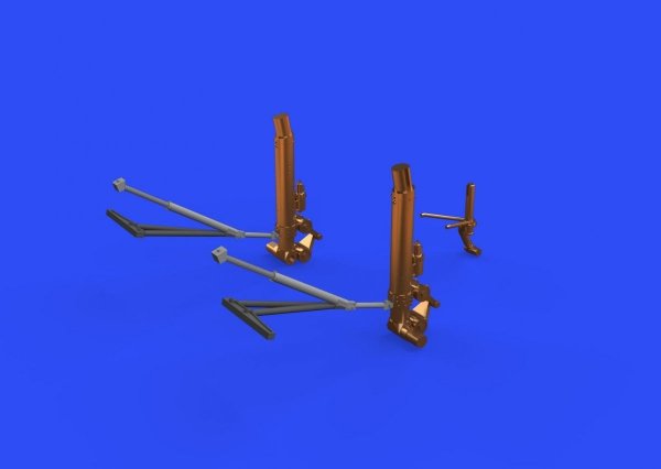 Eduard 648540 B-17G undercarriage legs BRONZE 1/48 HK MODELS