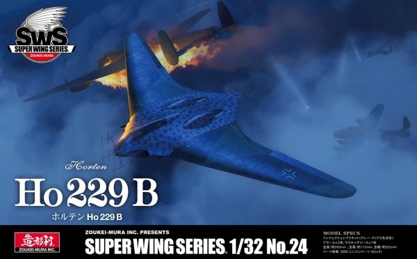 Zoukei-Mura SWS3224 Horten Ho 229B 1/32