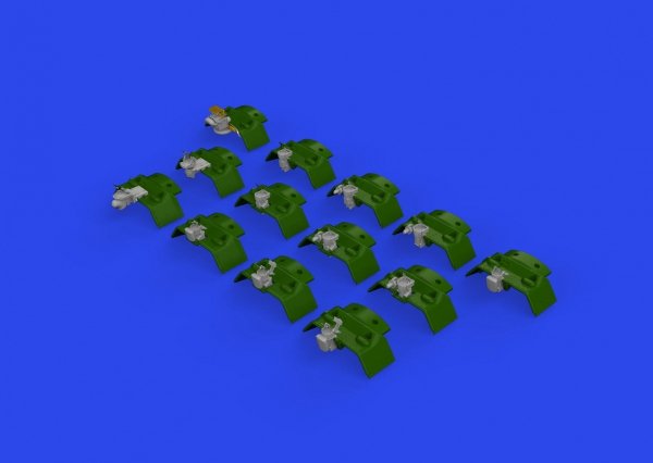 Eduard 6481031 P-51B/ C gun sights PRINT EDUARD 1/48