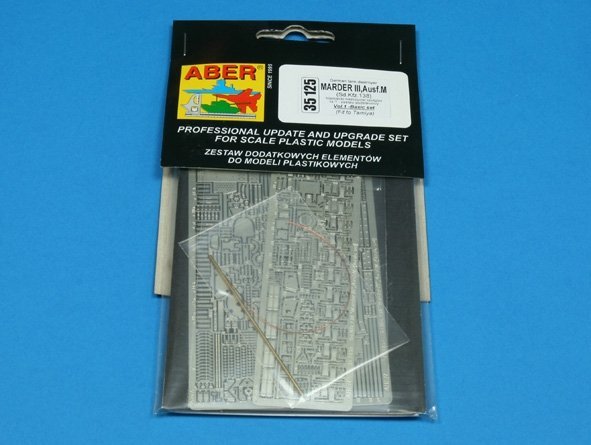 Aber 35125 Marder III Ausf. M Sd.Kfz. 138  Vol.1 zestaw podstawowy (TAM) (1:35)