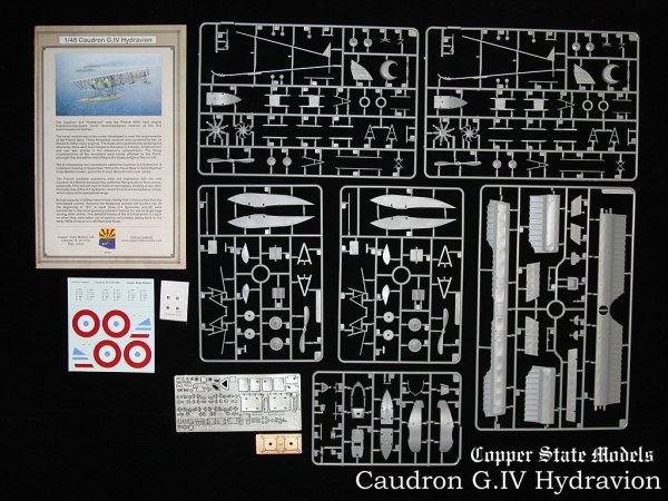 Copper State Models K1028 Caudron G.IV Hydravion 1/48