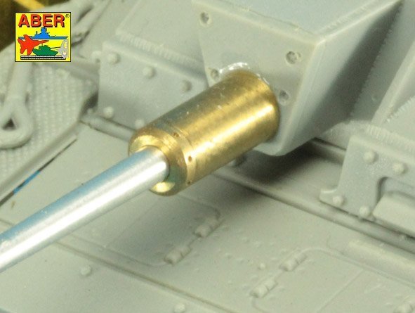 Aber 72L-65 German StuK.40 L/48 7,5 cm Bartel with middle model muzzle brake for StuG. III Ausf.G late &amp; StuG. IV - early (1:72)