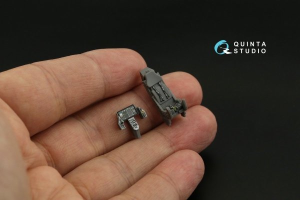 Quinta Studio QD72066 F-35B 3D-Printed &amp; coloured Interior on decal paper (Academy) 1/72