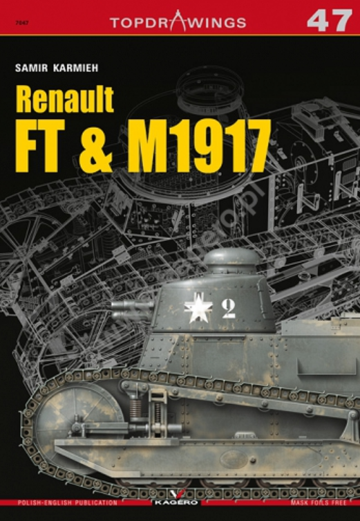 Kagero 7047 Renault FT &amp; M1917 EN/PL